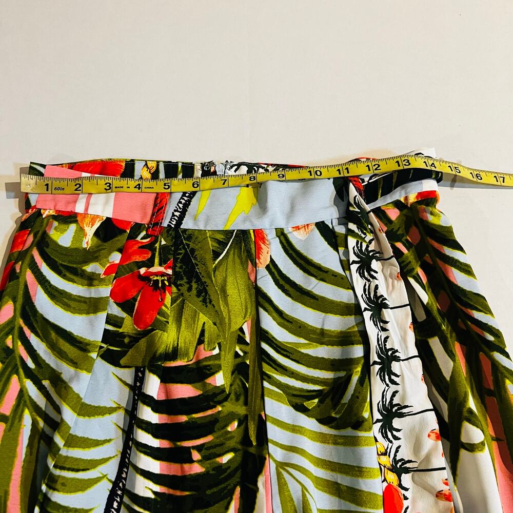 Fashion Nova On A Vacay Tropical Print Top Pants Set Size M Medium NWT - Picture 8 of 11